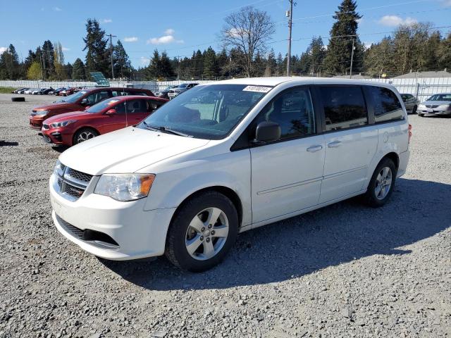  DODGE CARAVAN 2013 Белый