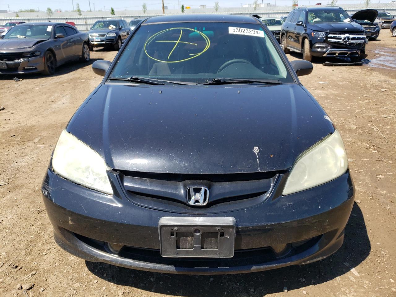 1HGES16554L019125 2004 Honda Civic Lx