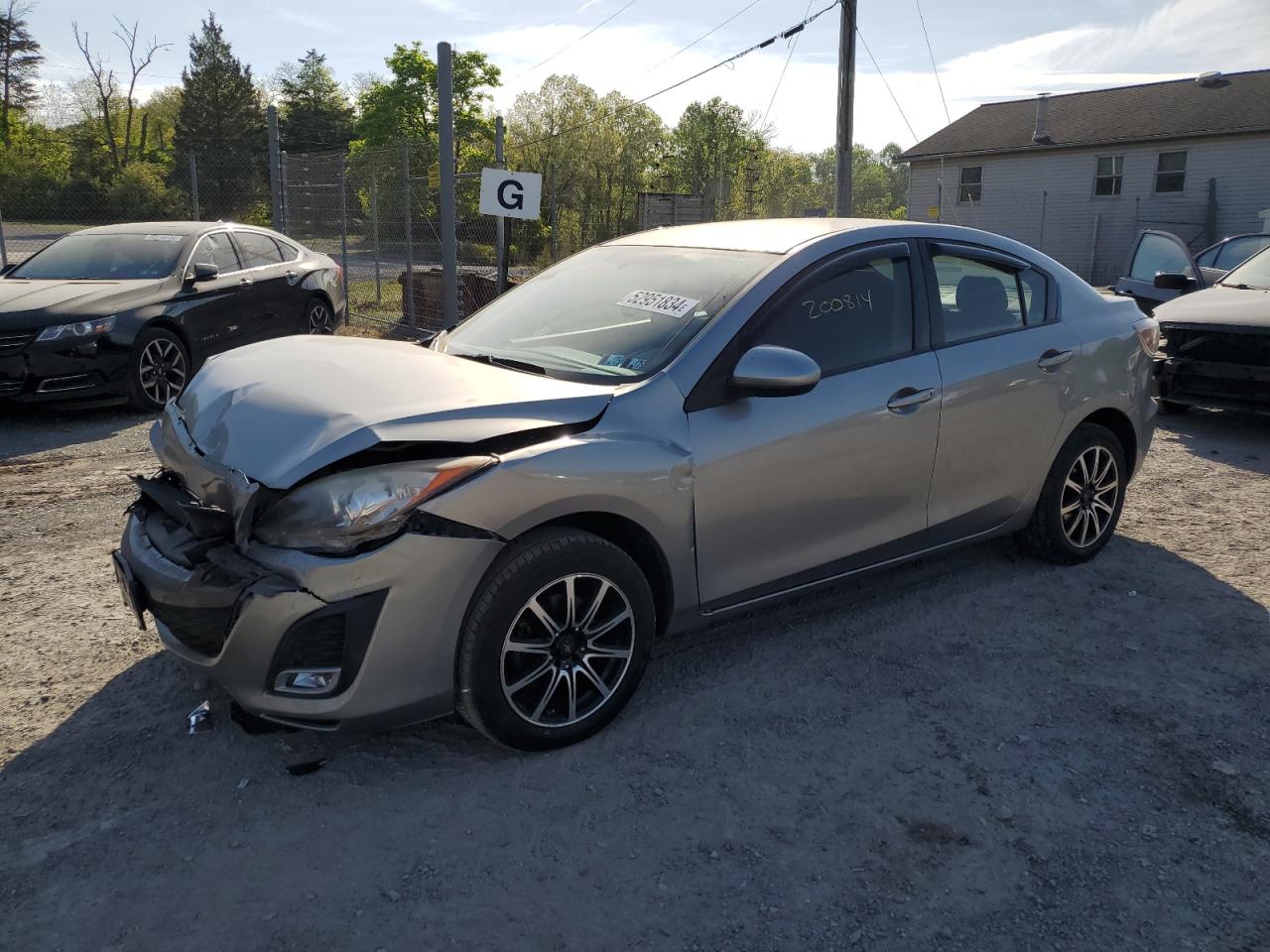 JM1BL1SG9A1268668 2010 Mazda 3 I