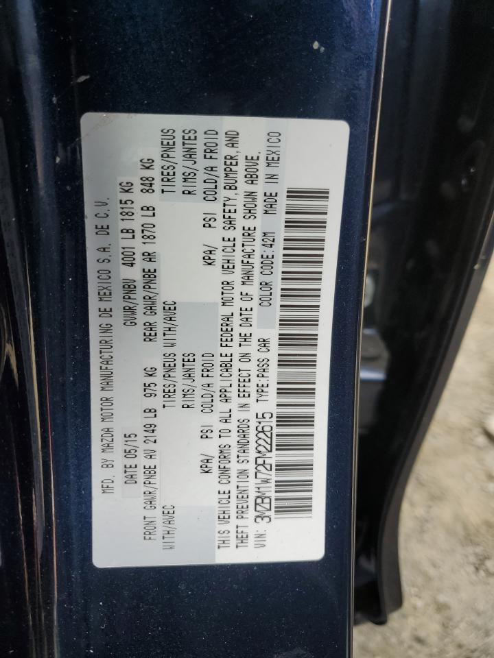 3MZBM1W72FM222615 2015 Mazda 3 Grand Touring