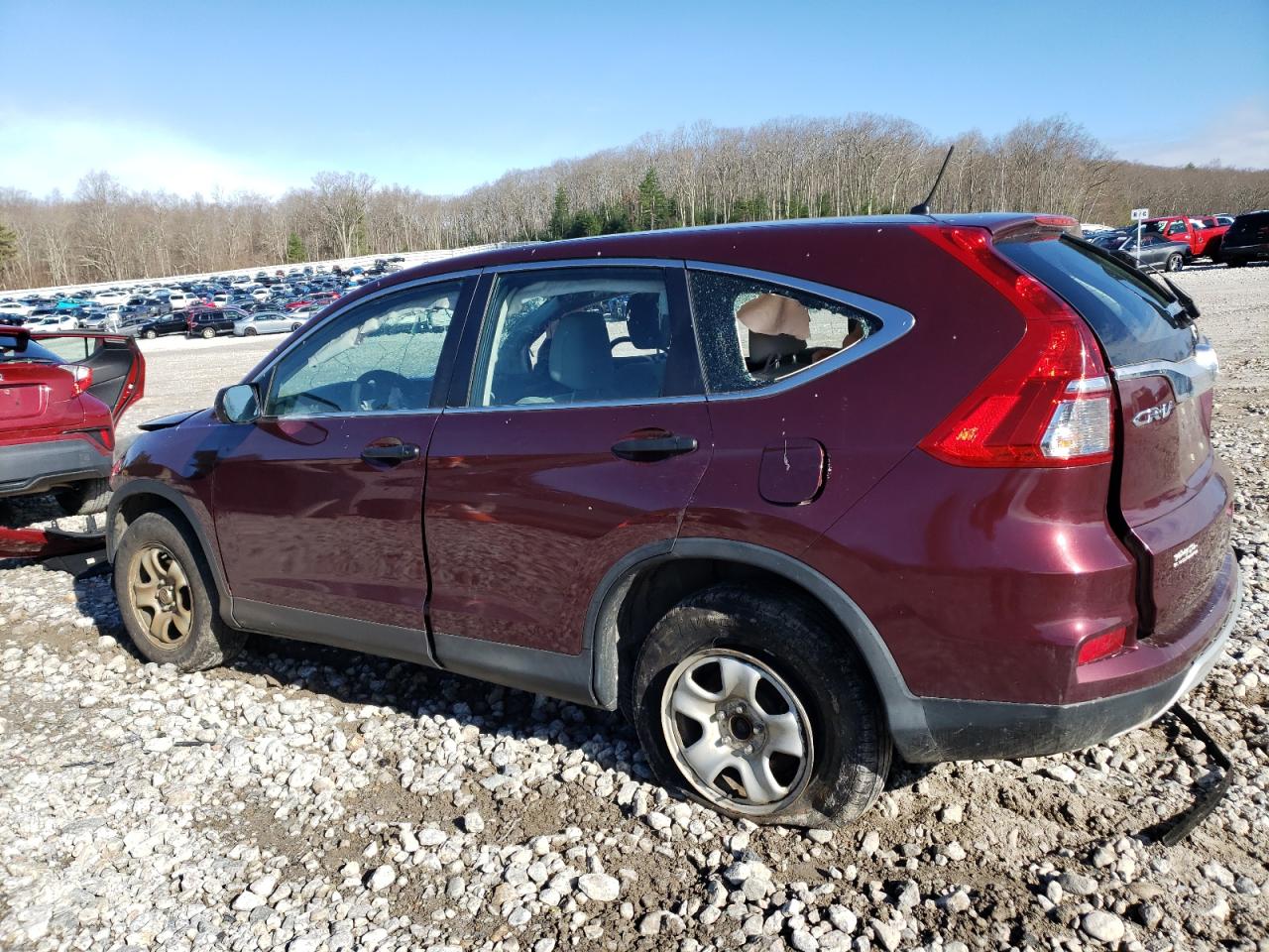 2HKRM4H31FH697689 2015 Honda Cr-V Lx