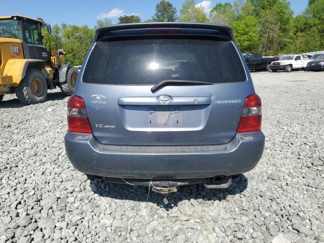 2005 Toyota Highlander Limited VIN: JTEEP21A550090365 Lot: 51060894