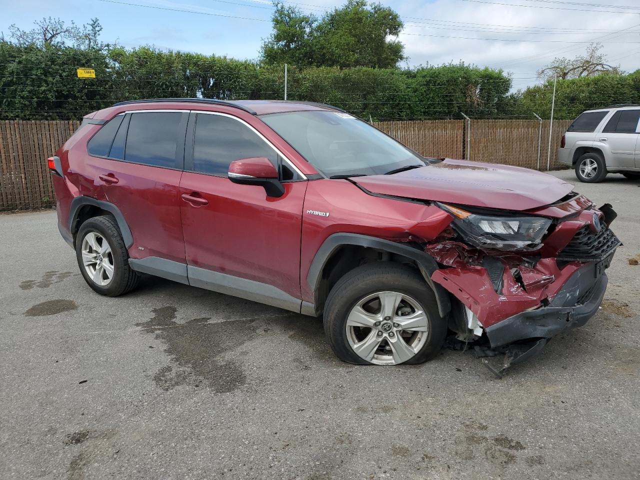 4T3MWRFV8MU032171 2021 Toyota Rav4 Le