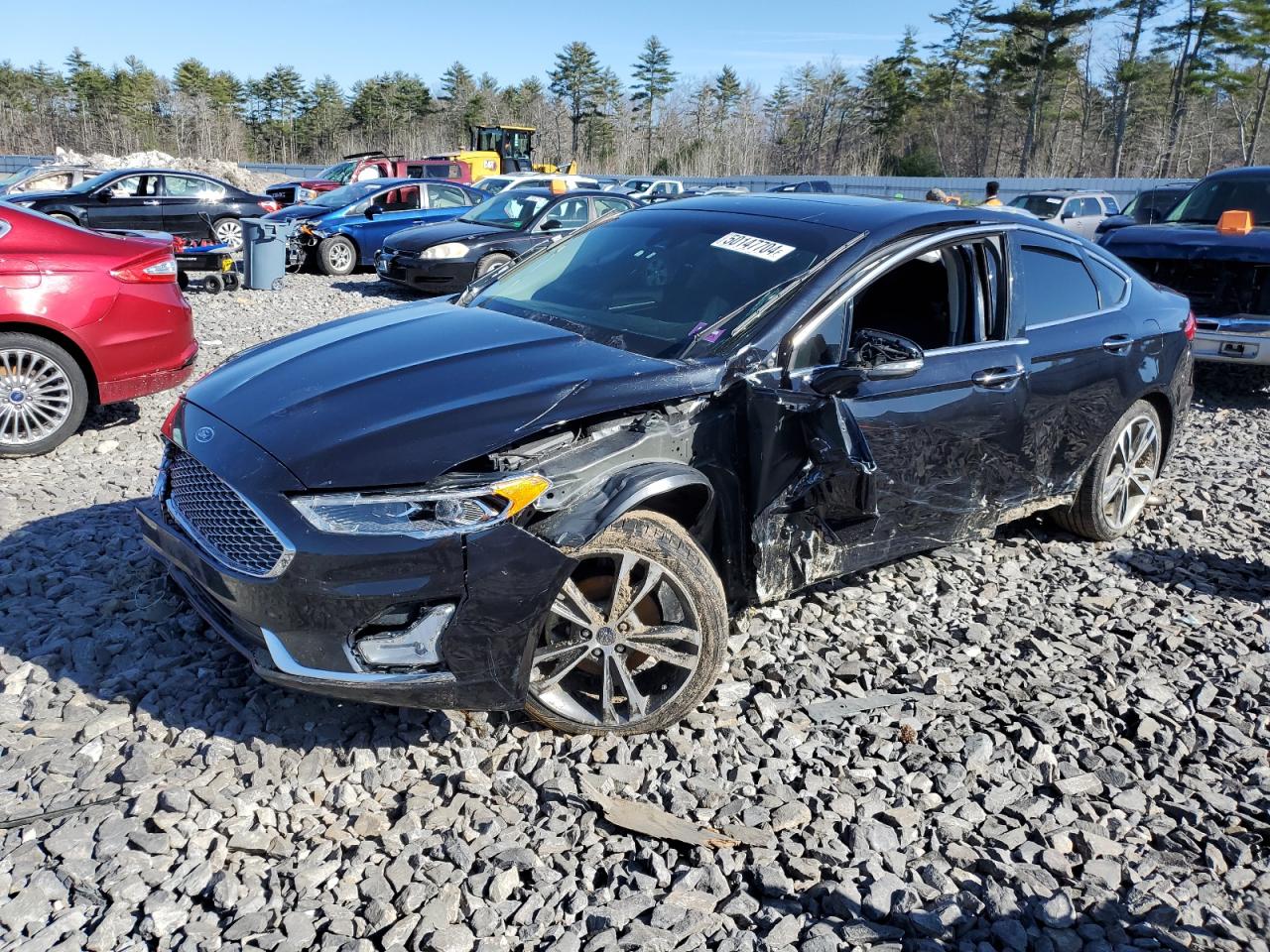 2020 Ford Fusion Titanium vin: 3FA6P0D91LR253496