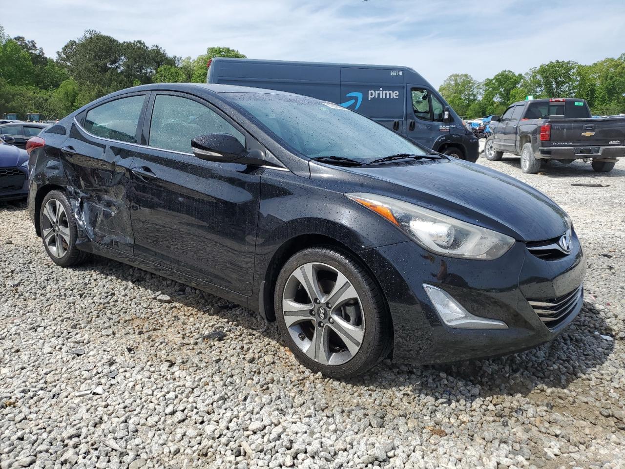 KMHDH4AH2EU081052 2014 Hyundai Elantra Se