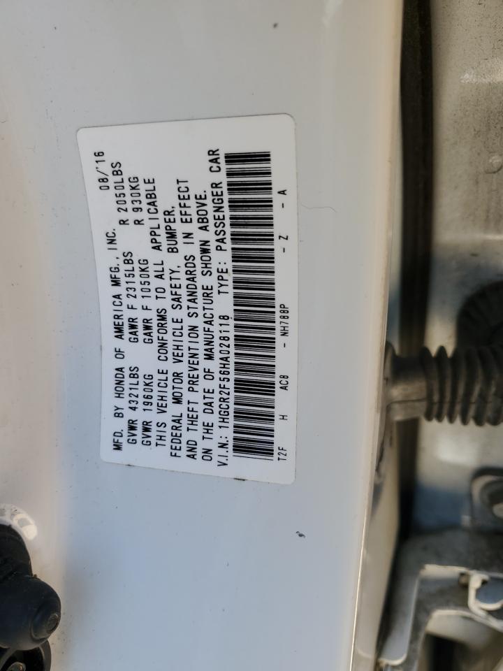 1HGCR2F56HA028118 2017 Honda Accord Sport