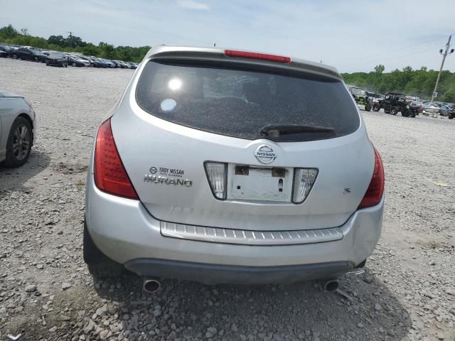 2006 Nissan Murano Sl VIN: JN8AZ08T96W424196 Lot: 51562374