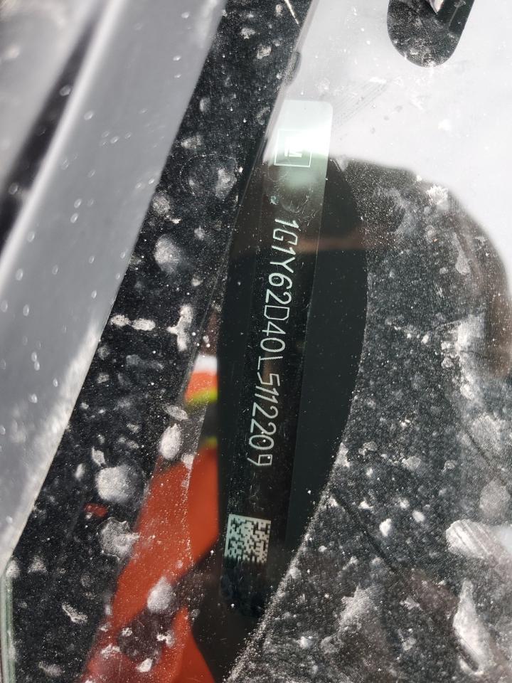 1G1Y62D40L5112209 2020 Chevrolet Corvette Stingray 1Lt