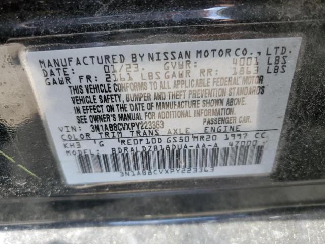 2023 Nissan Sentra Sv VIN: 3N1AB8CVXPY223363 Lot: 52755334