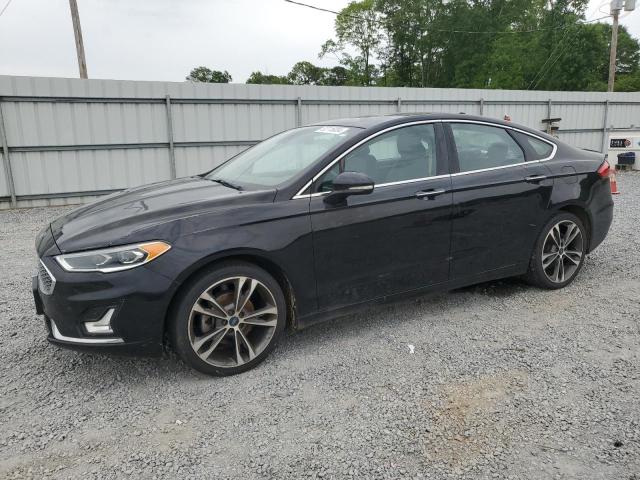 Lot #2519816368 2019 FORD FUSION TIT salvage car