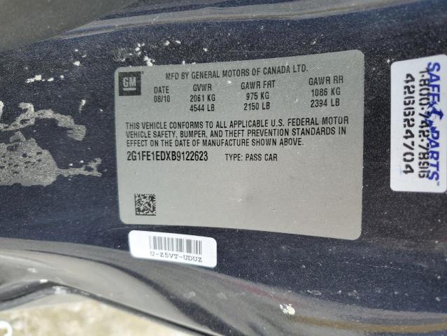 2011 Chevrolet Camaro Ls VIN: 2G1FE1EDXB9122623 Lot: 50477964