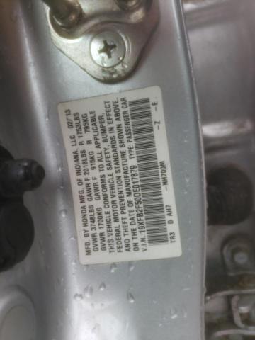 2013 Honda Civic Lx VIN: 19XFB2F50DE017879 Lot: 49770734