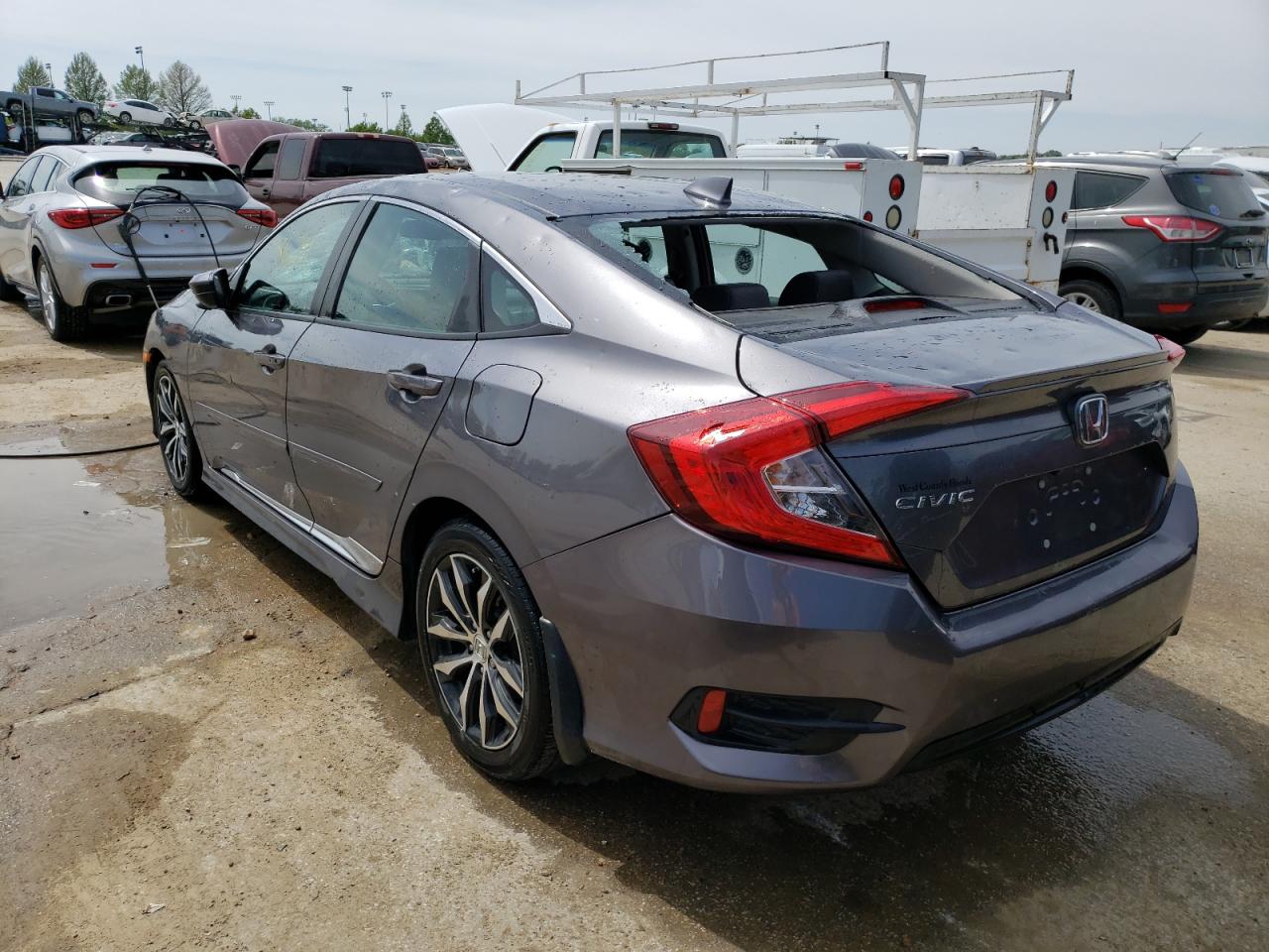 19XFC1F74HE001263 2017 Honda Civic Exl