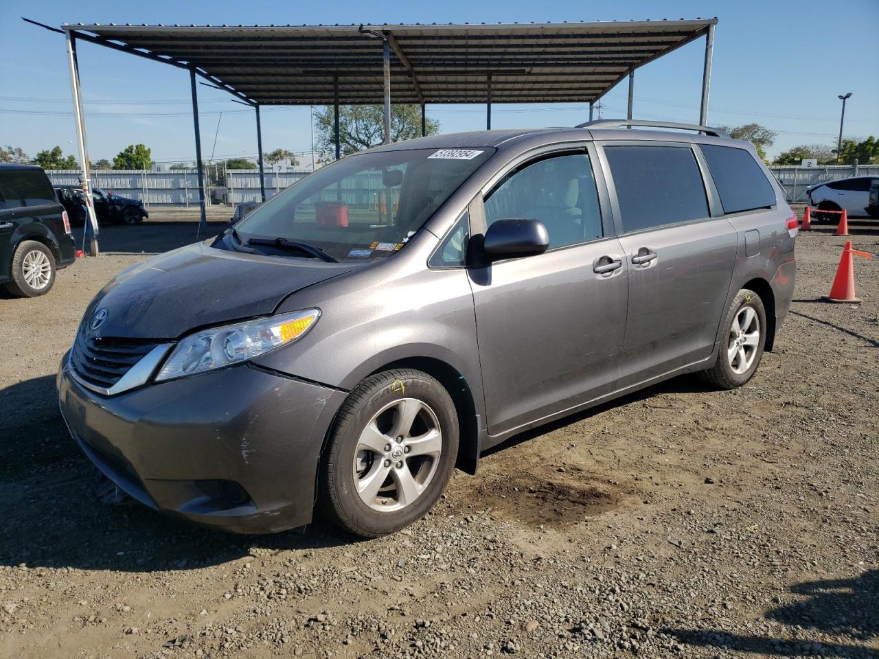 2012 Toyota Sienna Le vin: 5TDKK3DC1CS277802