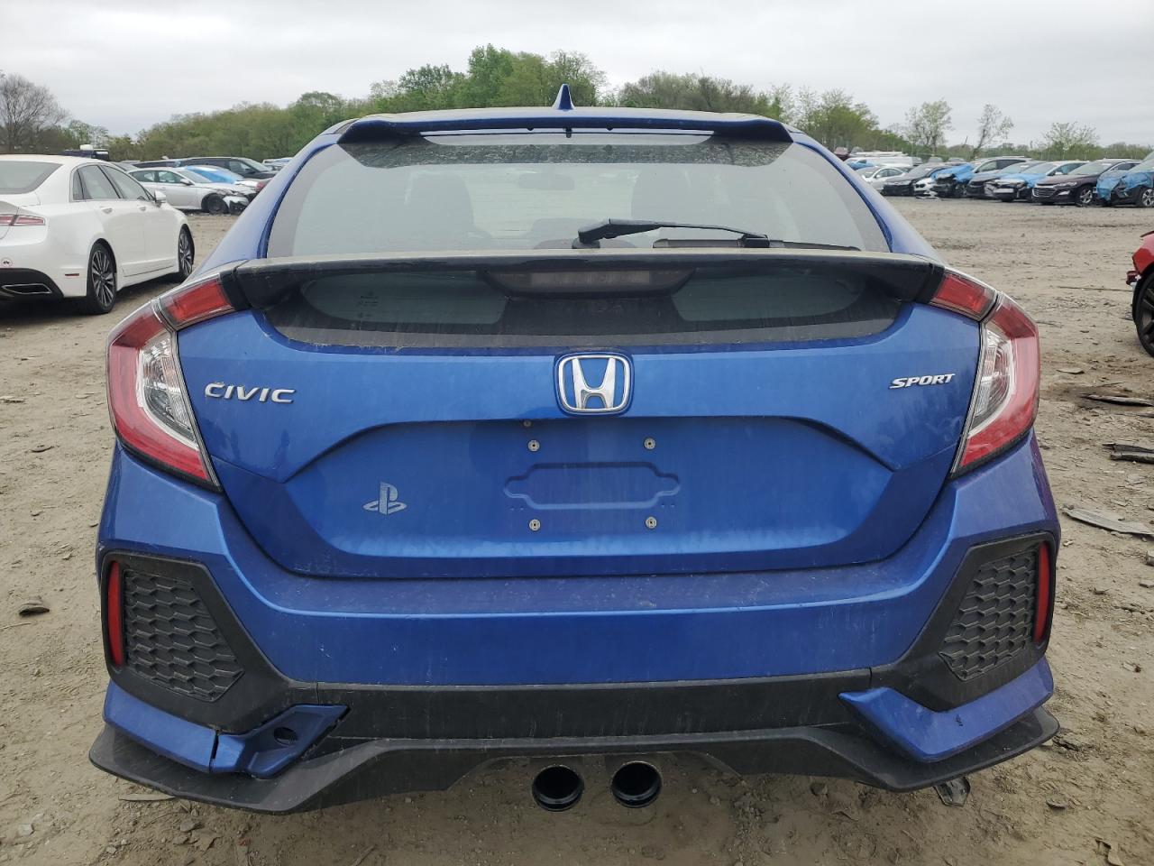 SHHFK7H48JU406257 2018 Honda Civic Sport