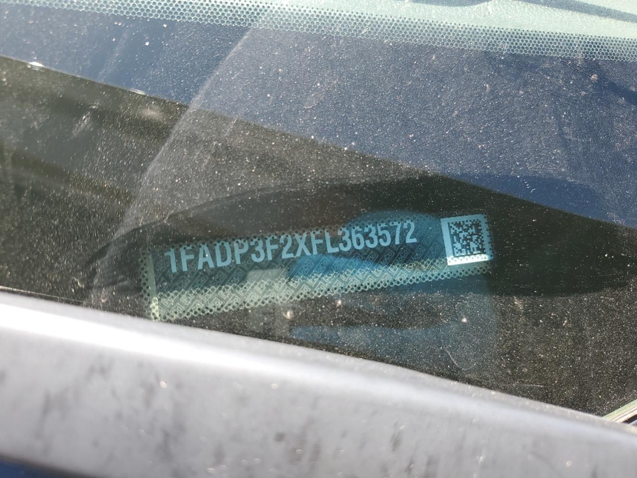 1FADP3F2XFL363572 2015 Ford Focus Se