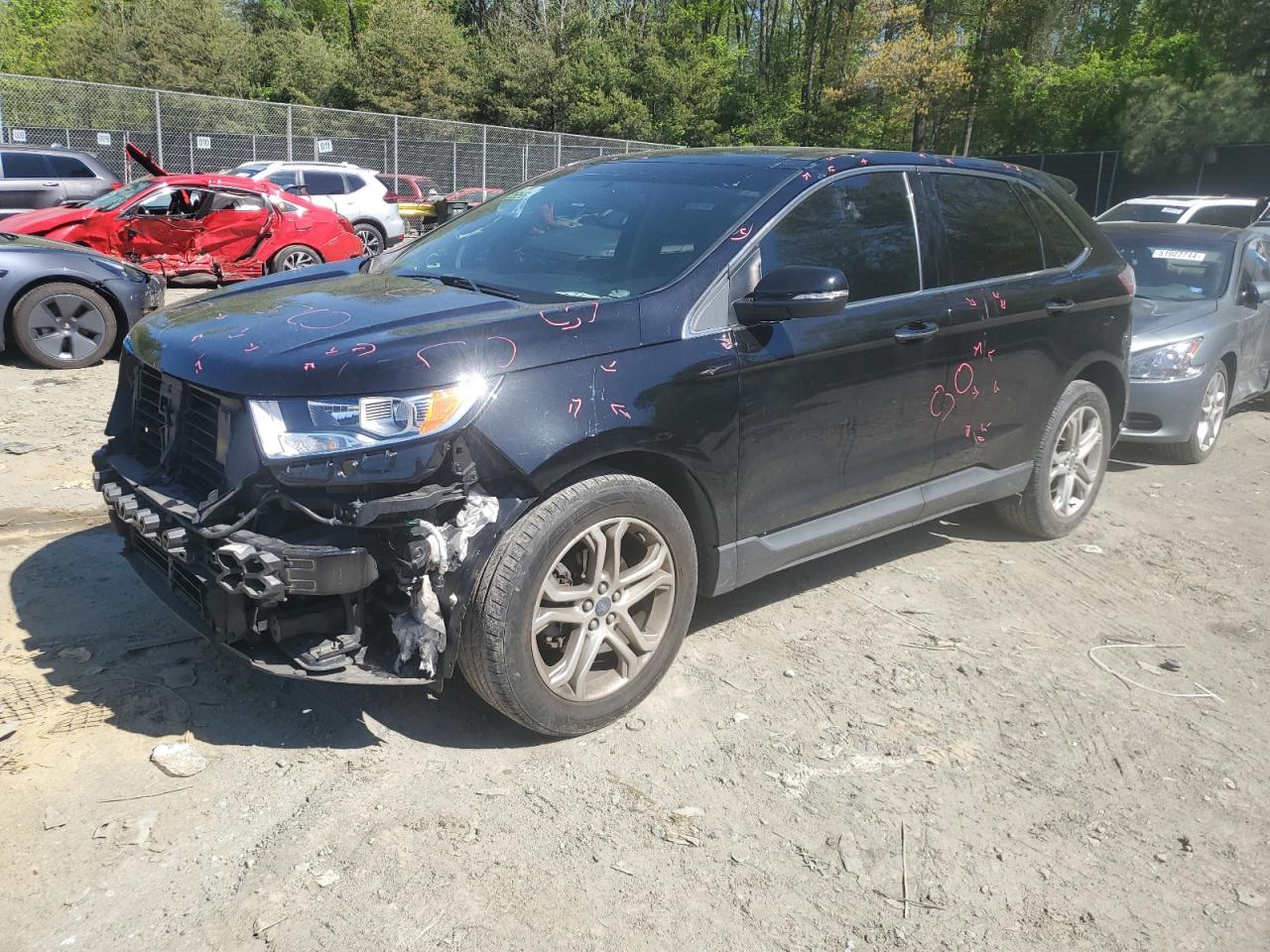 2FMPK3K96JBB36506 2018 Ford Edge Titanium