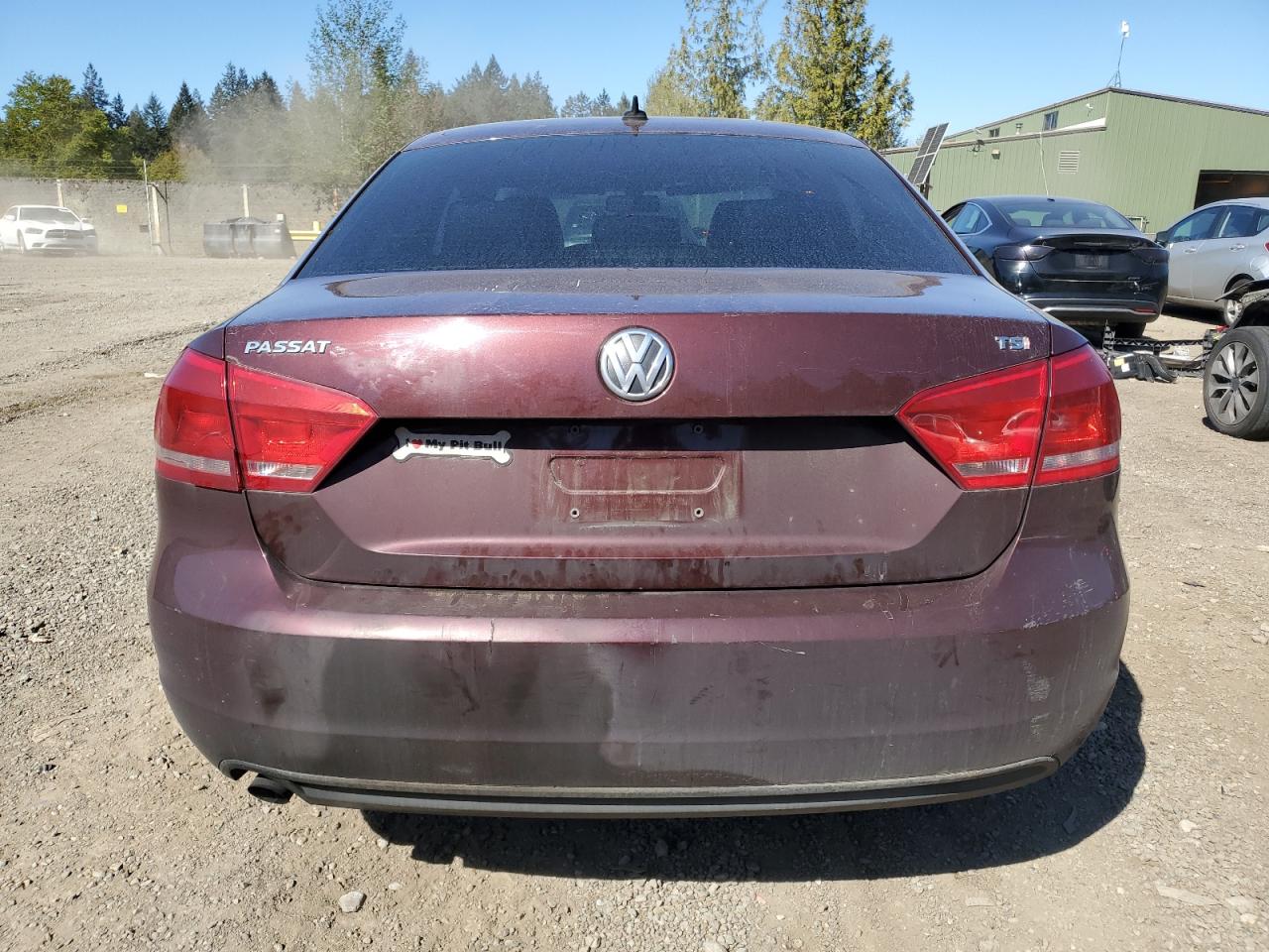 Lot #2506056083 2014 VOLKSWAGEN PASSAT S