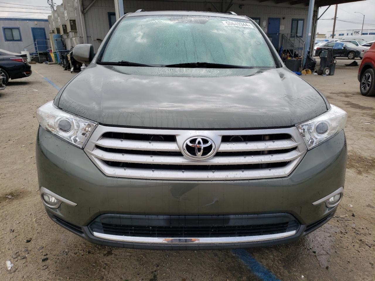 2012 Toyota Highlander Base vin: 5TDZK3EHXCS089319