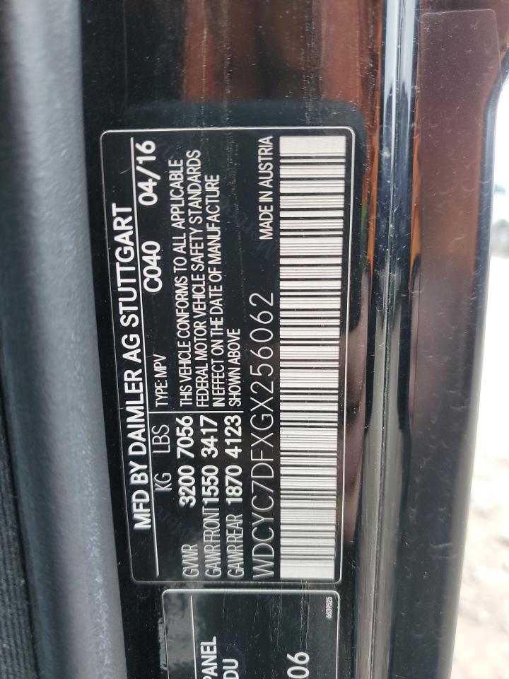 WDCYC7DFXGX256062 2016 Mercedes-Benz G 63 Amg