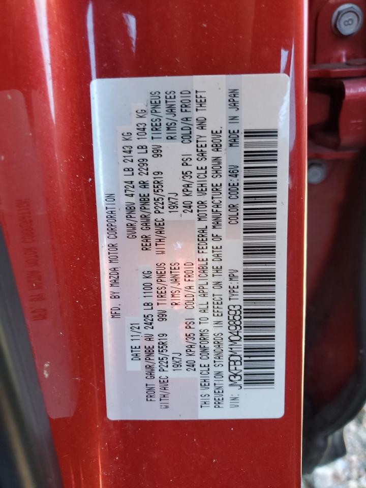 JM3KFBDM1M0498593 2021 Mazda Cx-5 Grand Touring