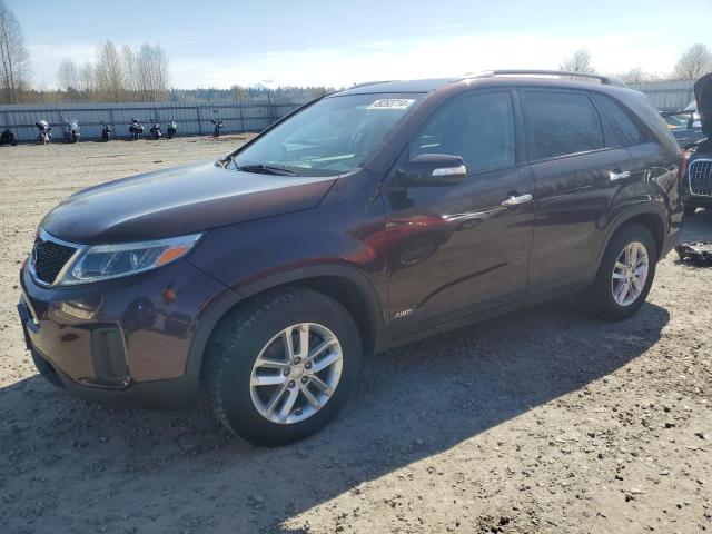 Lot #2532983320 2015 KIA SORENTO LX salvage car