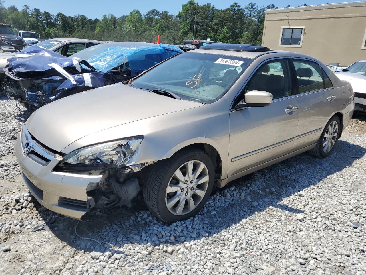 1HGCM66587A038038 2007 Honda Accord Ex