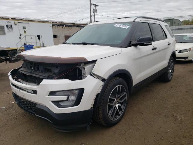 Lot #2521231335 2017 FORD EXPLORER S salvage car