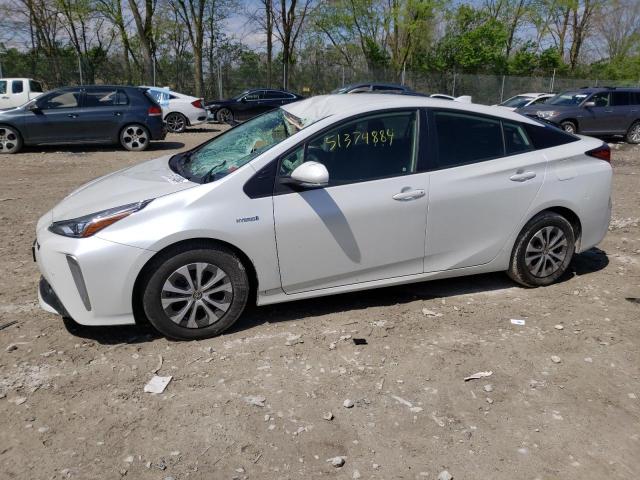 2021 Toyota Prius Le VIN: JTDL9MFU6M3024845 Lot: 51374884