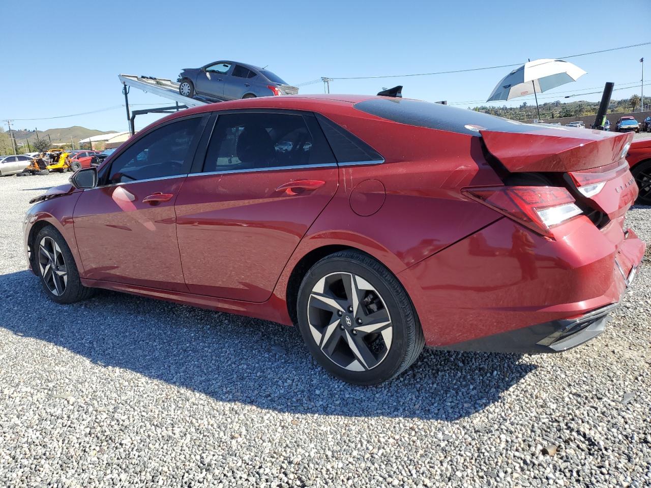 2022 Hyundai Elantra Sel vin: KMHLN4AG7NU330991