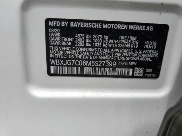 WBXJG7C06M5S27399 BMW X1 SDRIVE2 13