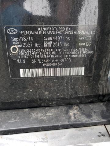 2015 Hyundai Sonata Sport VIN: 5NPE34AF5FH088708 Lot: 53012944