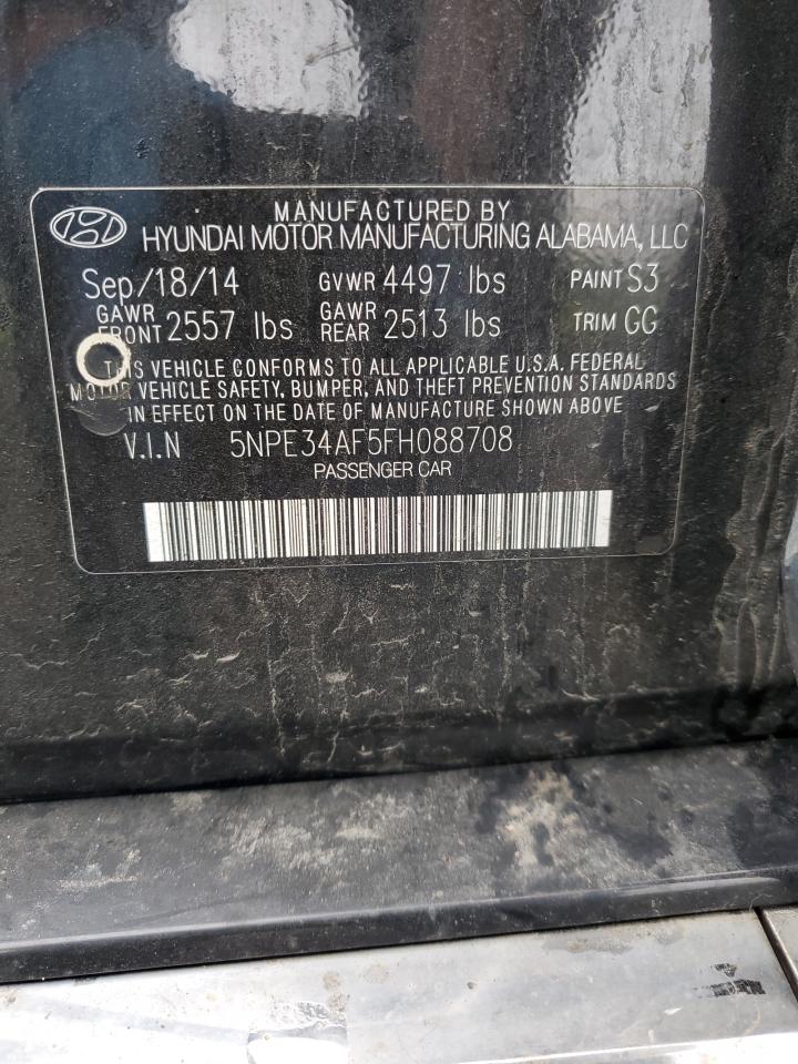 5NPE34AF5FH088708 2015 Hyundai Sonata Sport