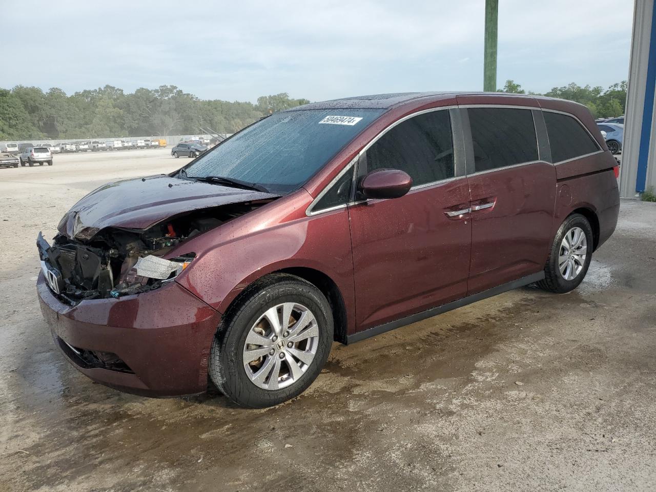 5FNRL5H68EB128709 2014 Honda Odyssey Exl