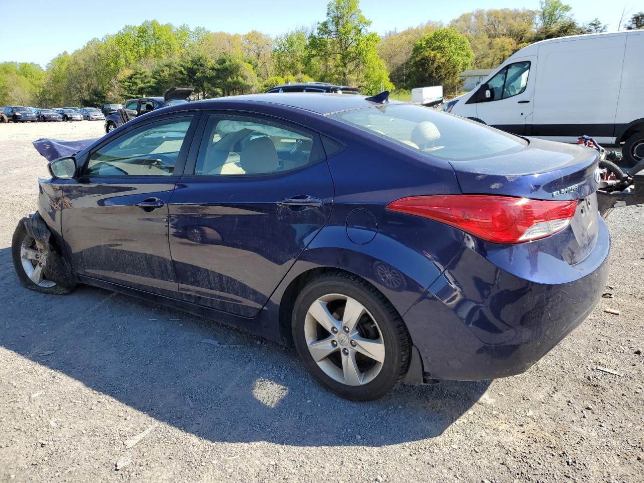 5NPDH4AEXDH400619 2013 Hyundai Elantra Gls