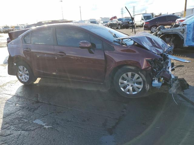 2012 Honda Civic Lx VIN: 19XFB2F58CE099407 Lot: 49275664