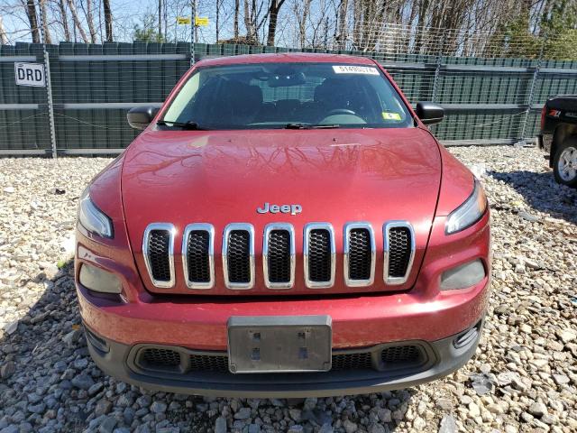 Lot #2484986964 2015 JEEP CHEROKEE S salvage car