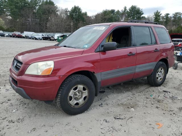 2003 Honda Pilot Lx VIN: 2HKYF18123H505341 Lot: 51557874