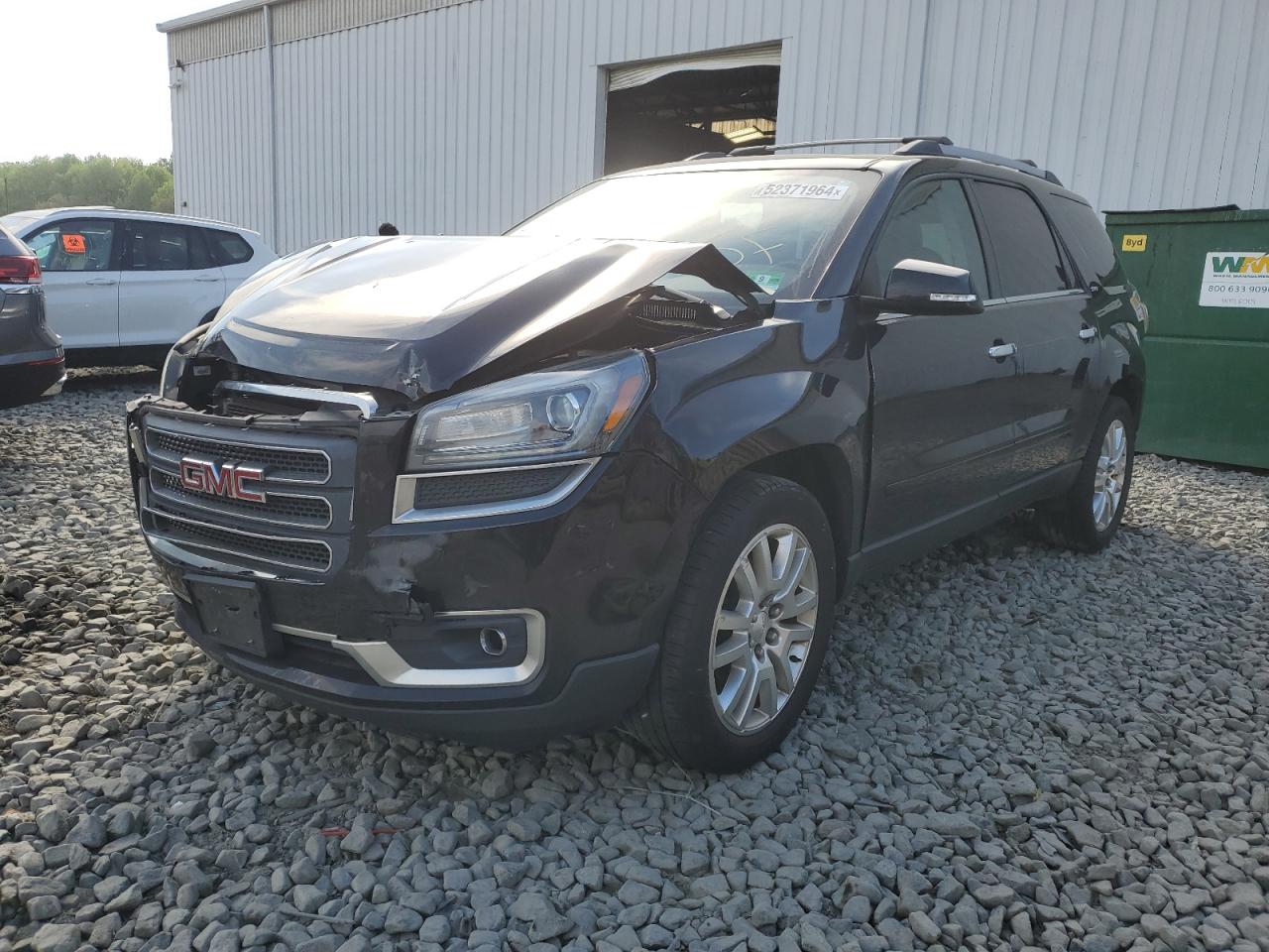 2016 GMC Acadia Slt-1 vin: 1GKKVRKD5GJ343524