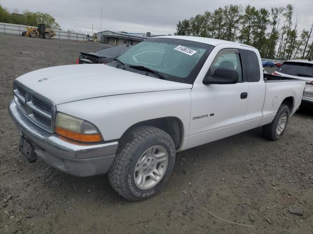 Lot #2506225511 2001 DODGE DAKOTA salvage car