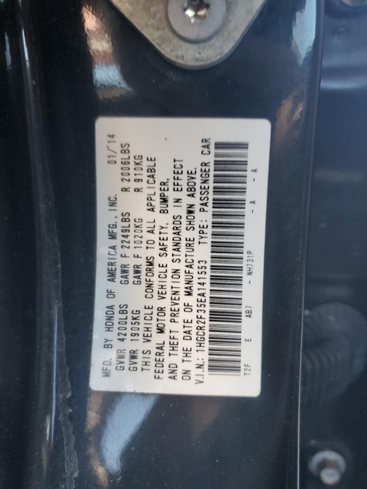 2014 Honda Accord Lx vin: 1HGCR2F35EA141553