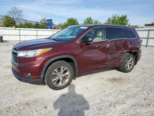 2015 Toyota Highlander Xle VIN: 5TDJKRFH6FS133206 Lot: 51747664