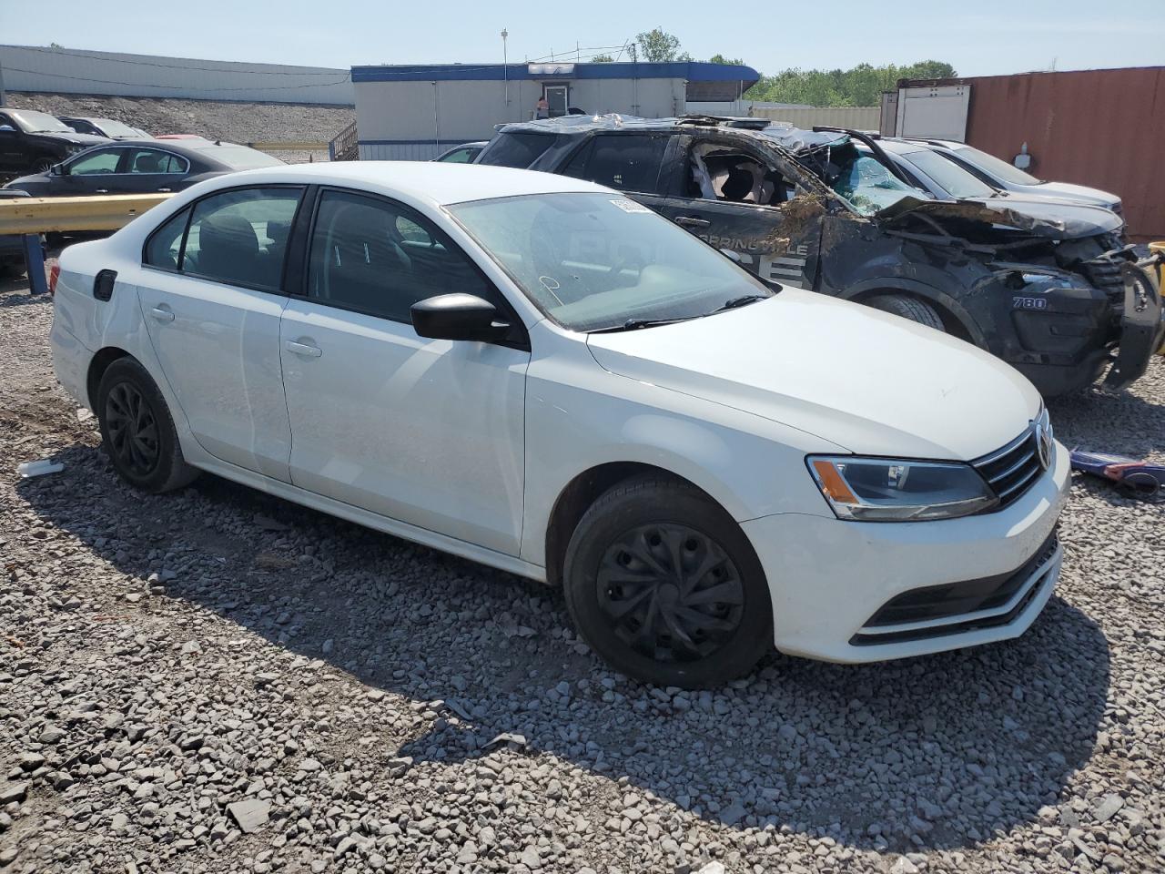 Lot #2955532593 2015 VOLKSWAGEN JETTA BASE