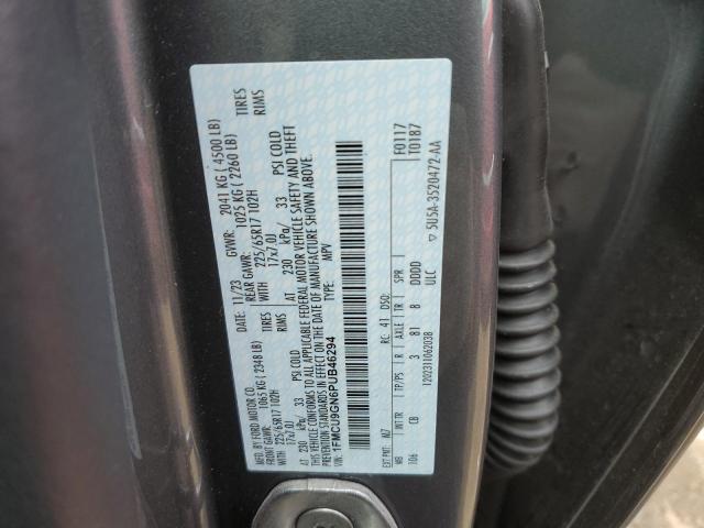 2023 Ford Escape Active VIN: 1FMCU9GN6PUB46294 Lot: 51168864