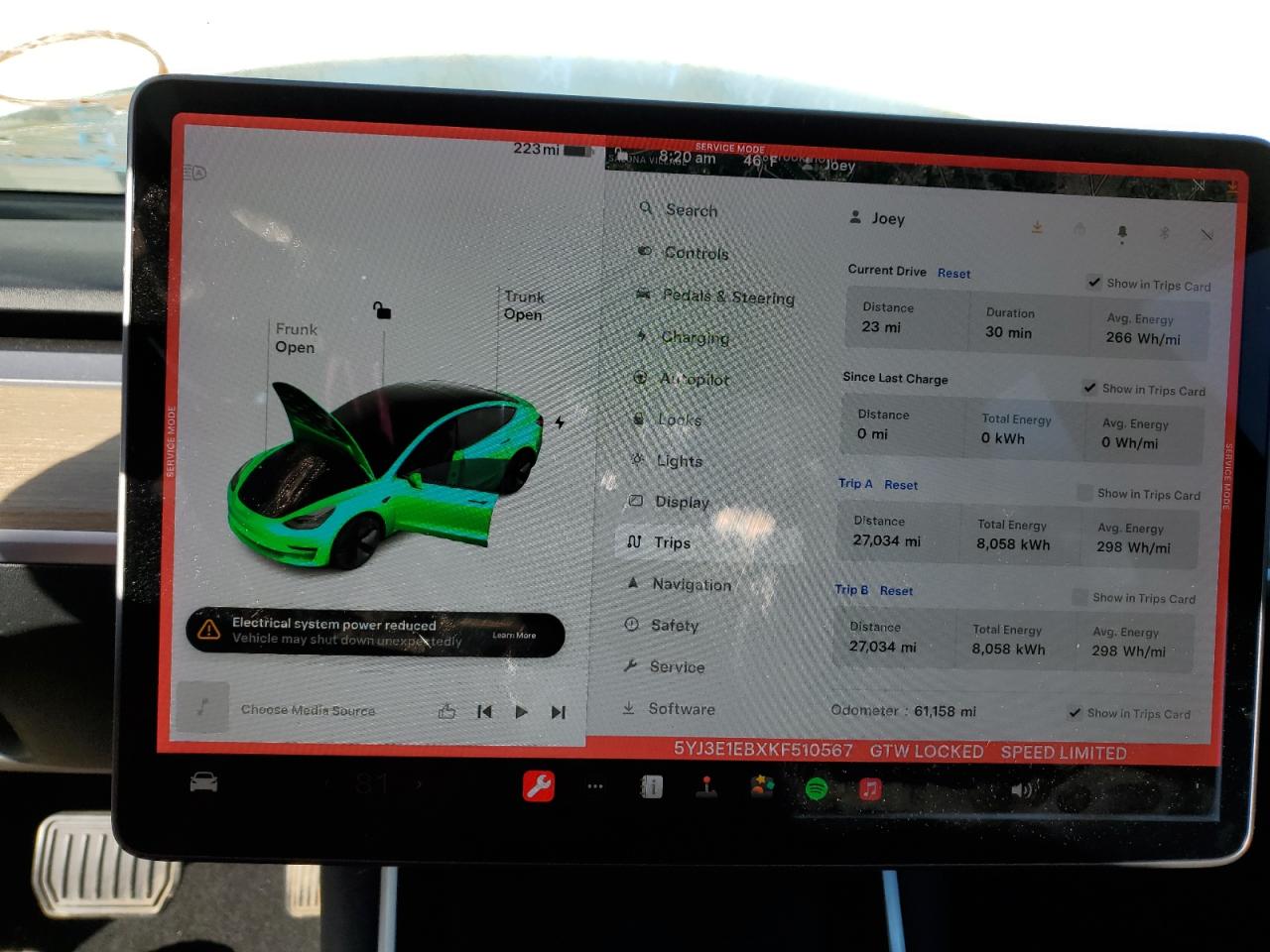 5YJ3E1EBXKF510567 2019 Tesla Model 3