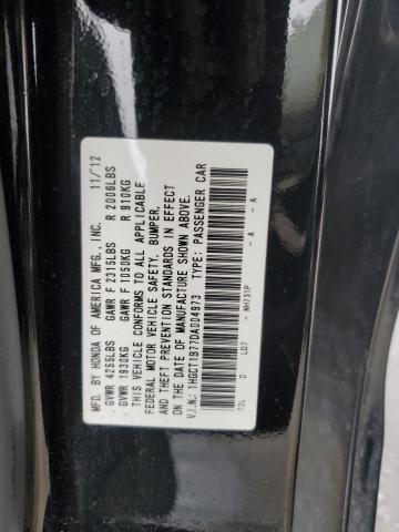 2013 Honda Accord Ex VIN: 1HGCT1B77DA004973 Lot: 52326044