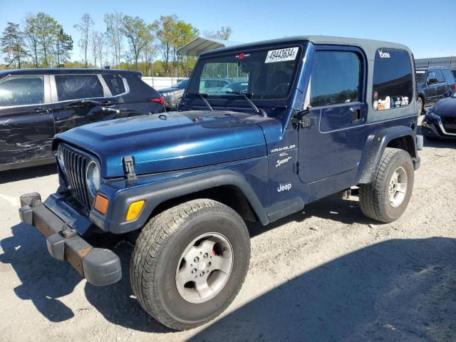 2001 Jeep Wrangler / Tj Sport VIN: 1J4FA49S91P370935 Lot: 49443634