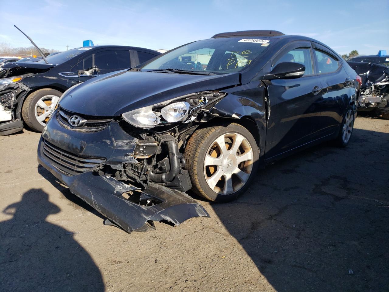 KMHDH4AE1CU426798 2012 Hyundai Elantra Gls