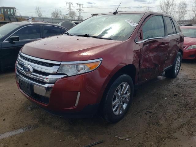 Lot #2459785028 2014 FORD EDGE LIMIT salvage car