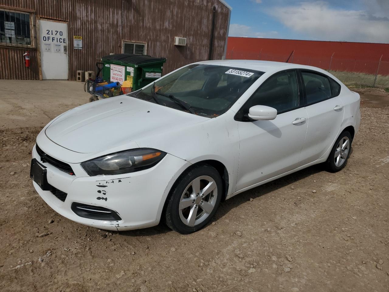 2016 Dodge Dart Sxt vin: 1C3CDFBBXGD645555